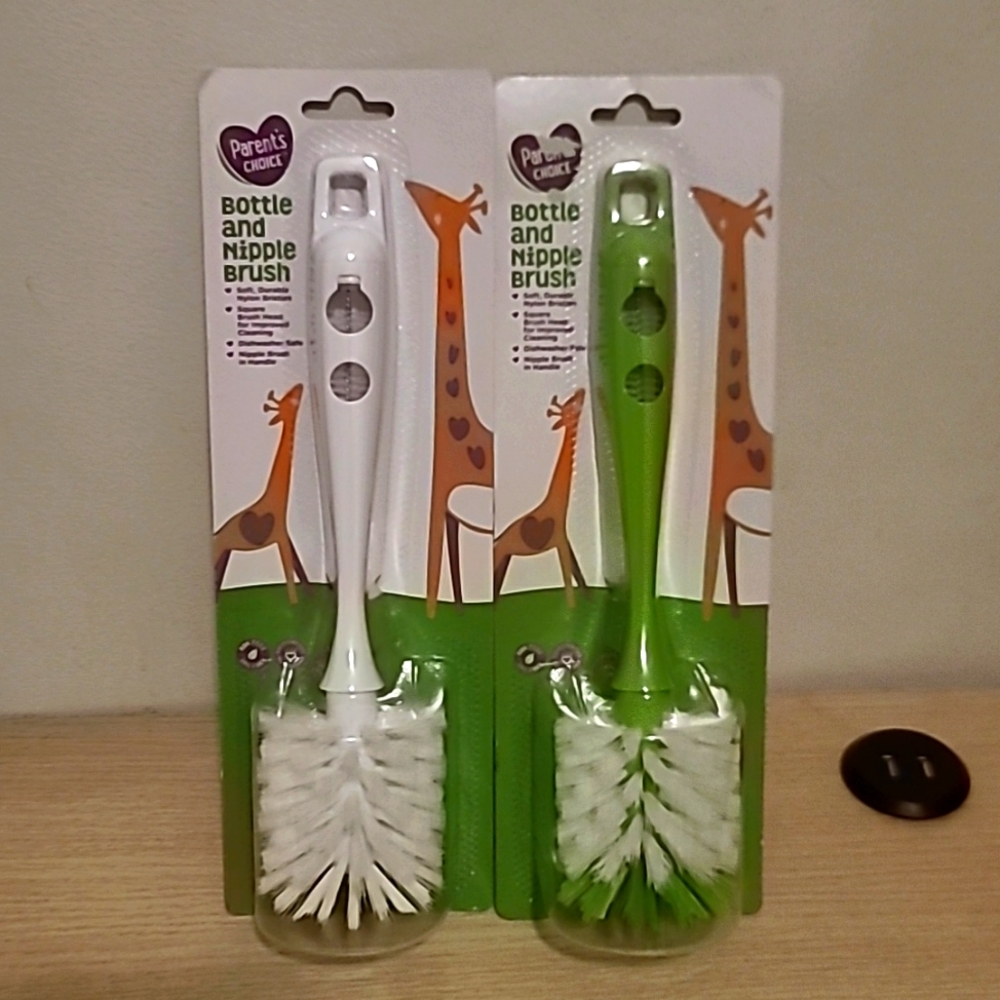 Parent's choice bottle and nipple brush